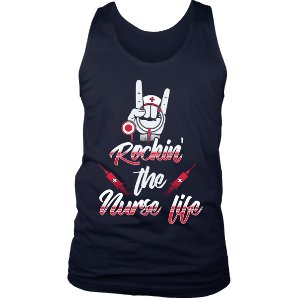 Rockin' The Nurse Life- Shirts, Long Sleeve, Hoodie, Tanks, Sweatshirt