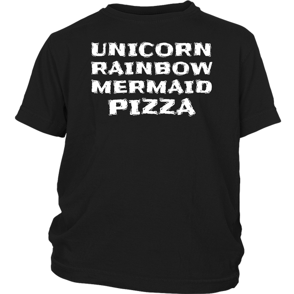 Unicorn Rainbow Mermaid Pizza- Shirts, Long Sleeve, Hoodie, Tanks, Sweatshirt