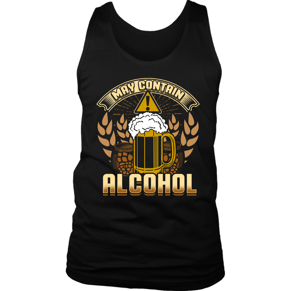 May Contain Alcohol- Shirts, Long Sleeve, Hoodie, Tanks, Sweatshirt