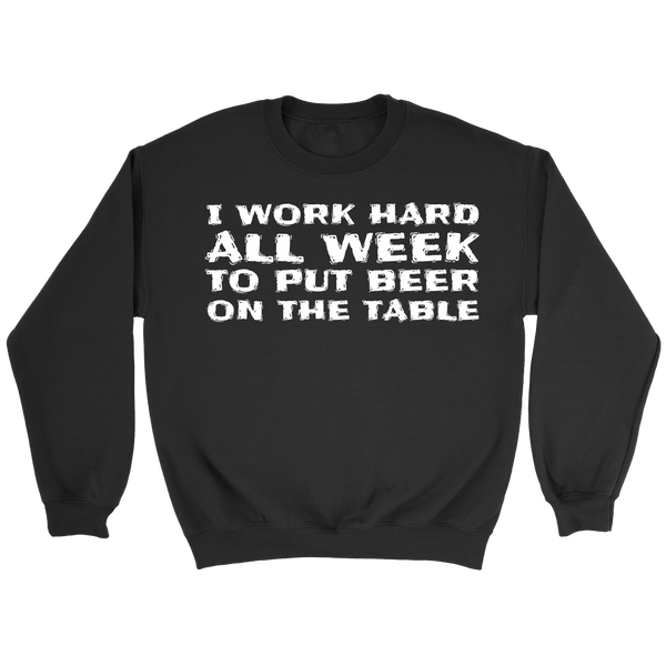 Put Beer On The Table- Shirts, Long Sleeve, Hoodie, Tanks, Sweatshirt