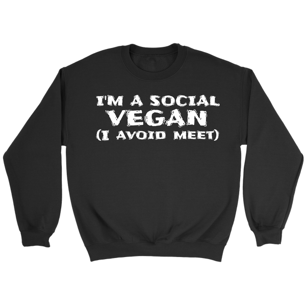 Social Vegan- Shirts, Long Sleeve, Hoodie, Tanks, Sweatshirt