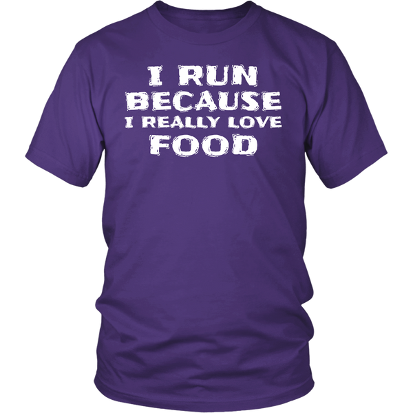 Run for Food- Shirts, Long Sleeve, Hoodie, Tanks, Sweatshirt