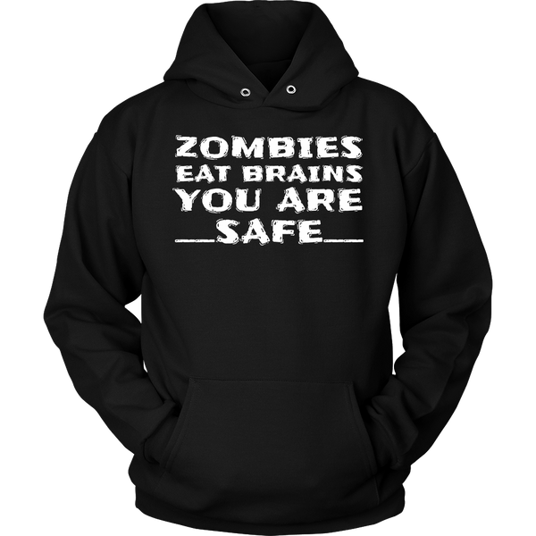 Zombies Eat Brains- Shirts, Long Sleeve, Hoodie, Tanks, Sweatshirt