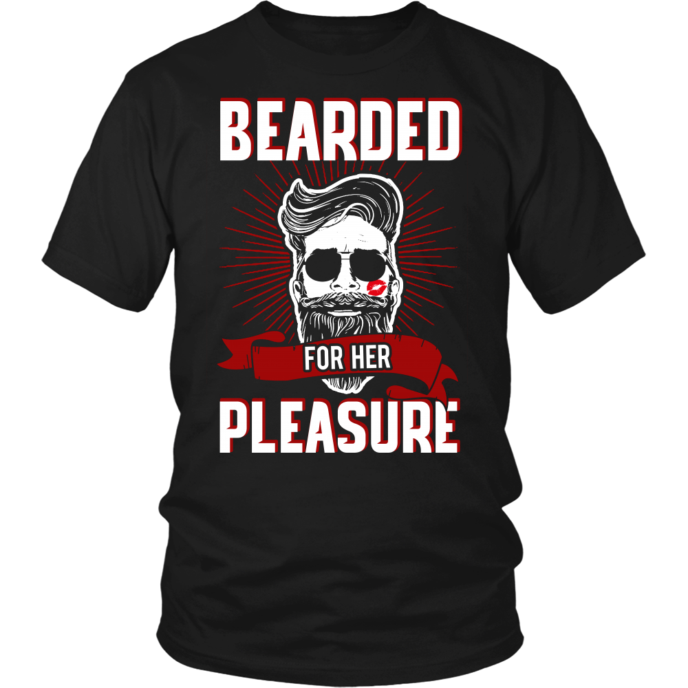 Bearded for Her Pleasure- Shirts, Long Sleeve, Hoodie, Tanks, Sweatshirt