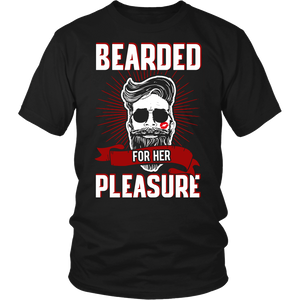 Bearded for Her Pleasure- Shirts, Long Sleeve, Hoodie, Tanks, Sweatshirt