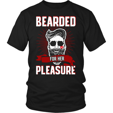 Bearded for Her Pleasure- Shirts, Long Sleeve, Hoodie, Tanks, Sweatshirt