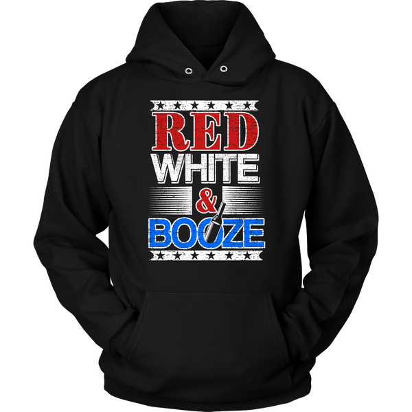 Red White Booze- Shirts, Long Sleeve, Hoodie, Tanks, Sweatshirt