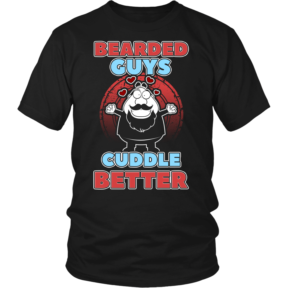 Bearded Guys Cuddle Better- Shirts, Long Sleeve, Hoodie, Tanks, Sweatshirt