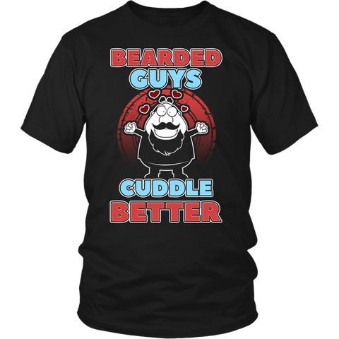 Bearded Guys Cuddle Better- Shirts, Long Sleeve, Hoodie, Tanks, Sweatshirt