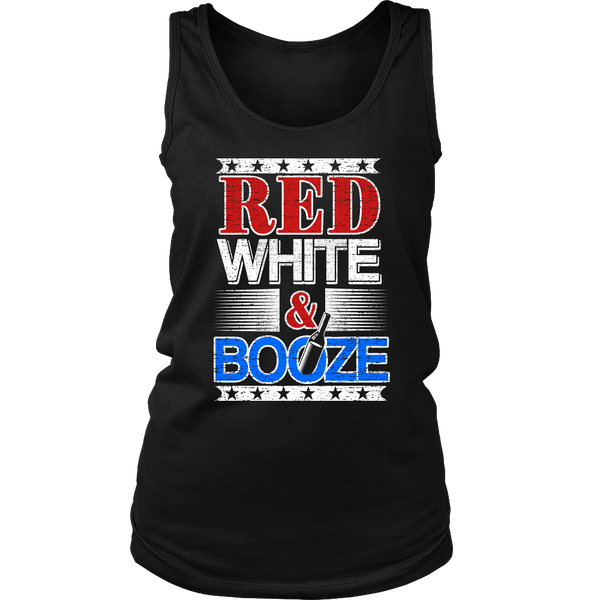 Red White Booze- Shirts, Long Sleeve, Hoodie, Tanks, Sweatshirt