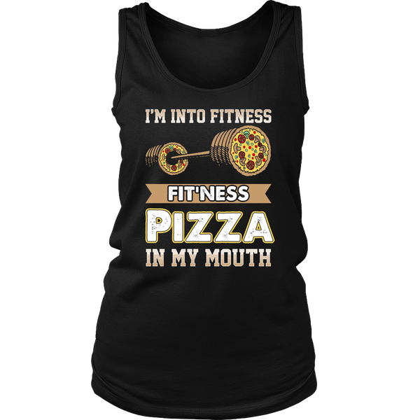 Fitness Pizza- Shirts, Long Sleeve, Hoodie, Tanks, Sweatshirt