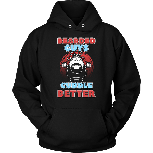 Bearded Guys Cuddle Better- Shirts, Long Sleeve, Hoodie, Tanks, Sweatshirt