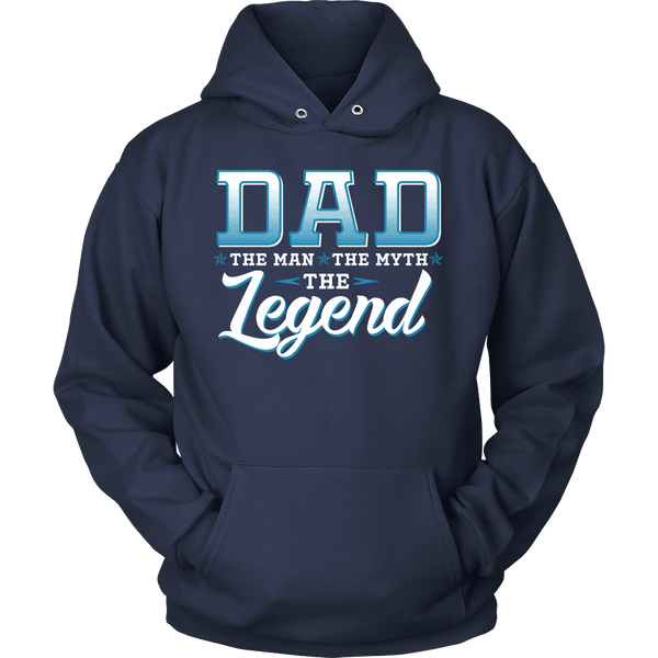 Dad The Man The Myth The Legend- Shirts, Long Sleeve, Hoodie, Tanks, Sweatshirt