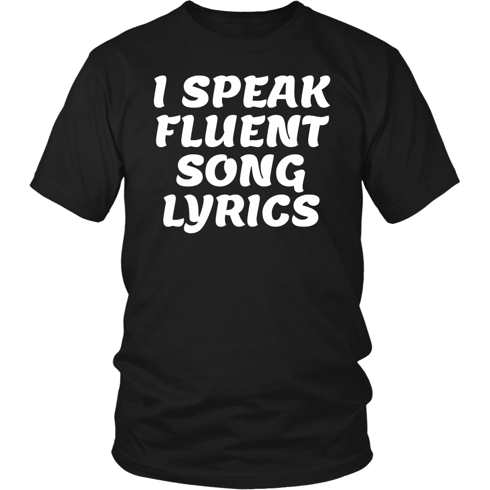 Fluent Song Lyrics- Shirts, Long Sleeve, Hoodie, Tanks, Sweatshirt