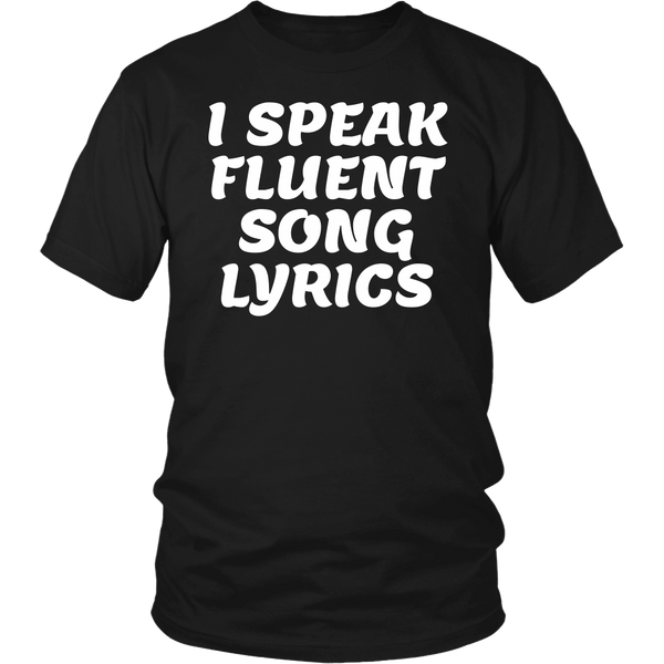 Fluent Song Lyrics- Shirts, Long Sleeve, Hoodie, Tanks, Sweatshirt