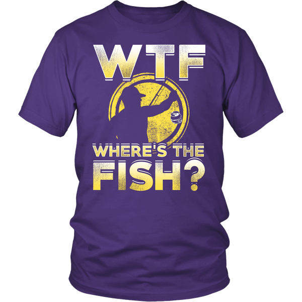 Where's The Fish? Shirts, Long Sleeve, Hoodie, Tanks, Sweatshirt