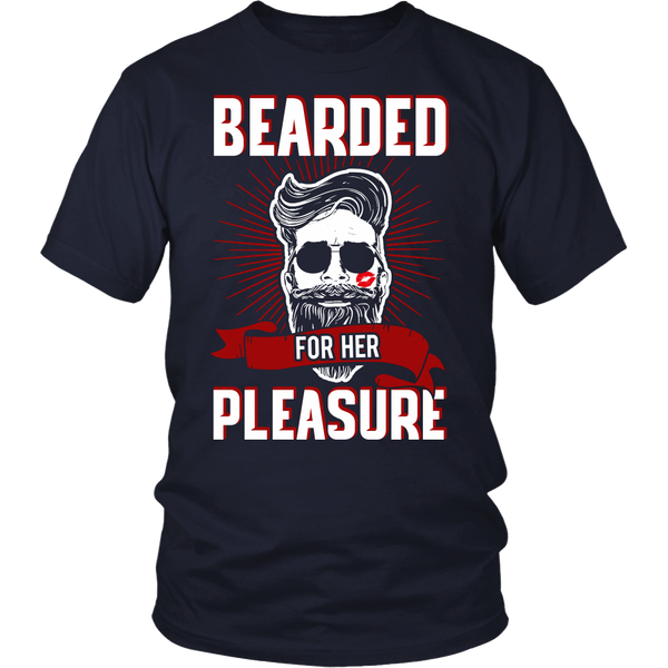 Bearded for Her Pleasure- Shirts, Long Sleeve, Hoodie, Tanks, Sweatshirt