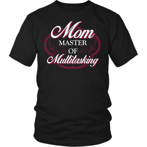 Mom Master of Multitasking- Shirts, Long Sleeve, Hoodie, Tanks, Sweatshirt