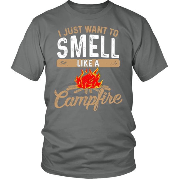 Smell Like a Campfire- Shirts, Long Sleeve, Hoodie, Tanks, Sweatshirt