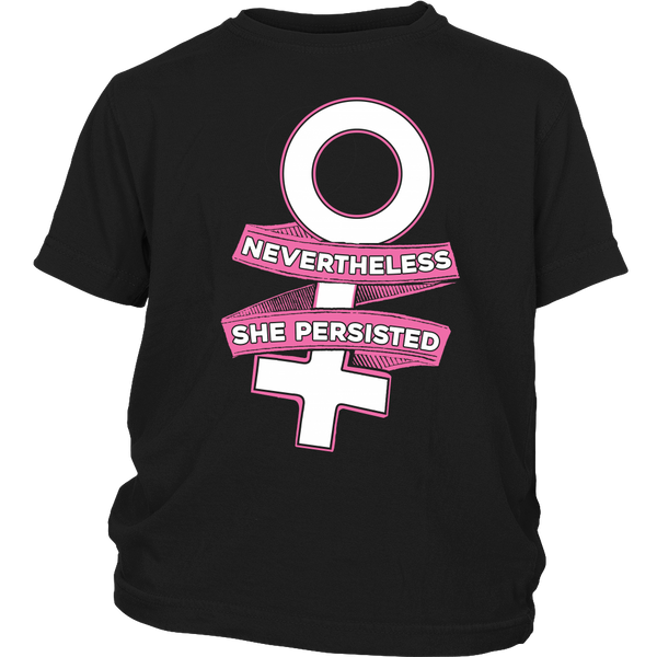 Nevertheless She Persisted- Shirts, Long Sleeve, Hoodie, Tanks, Sweatshirt