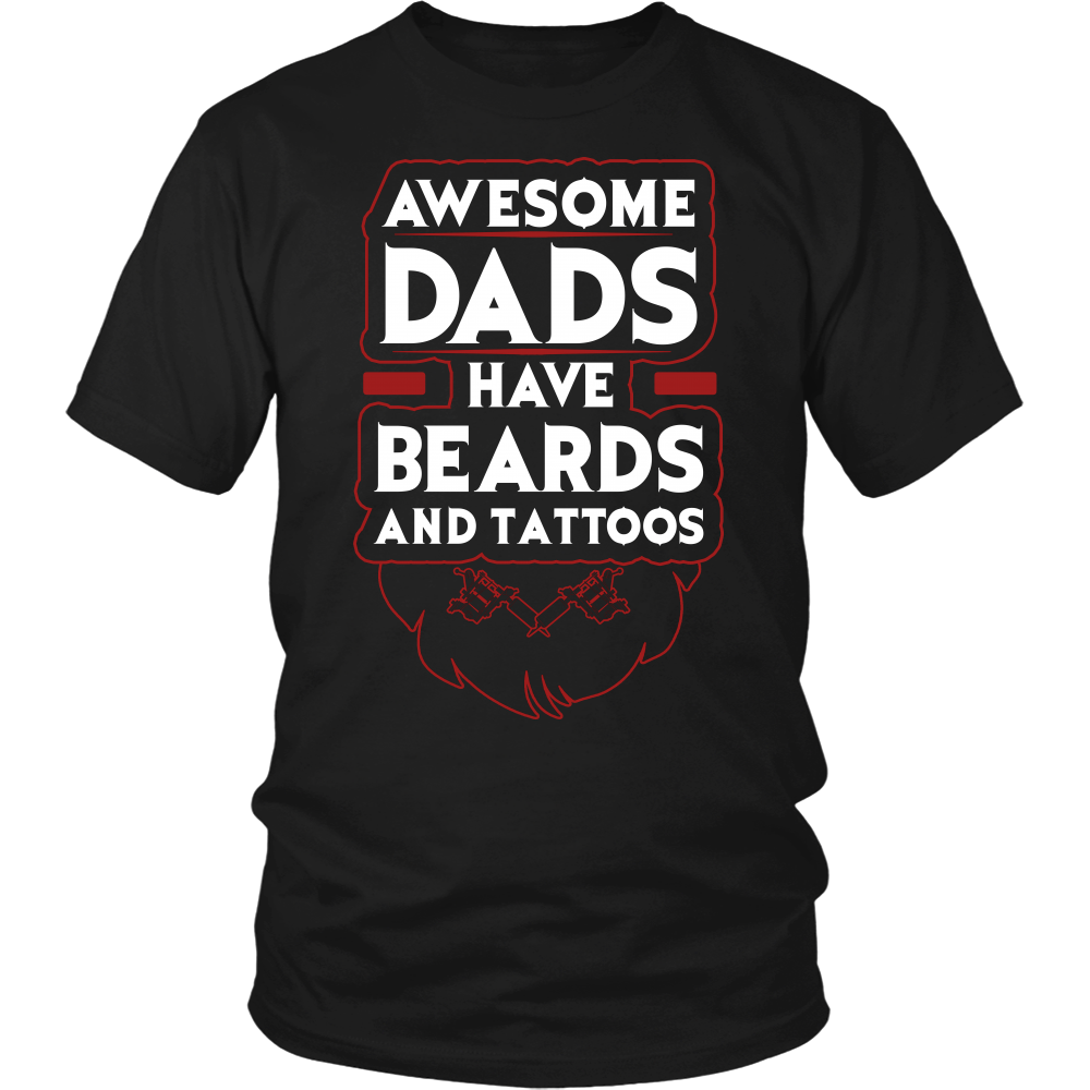 Beards and Tattoos- Shirts, Long Sleeve, Hoodie, Tanks, Sweatshirt