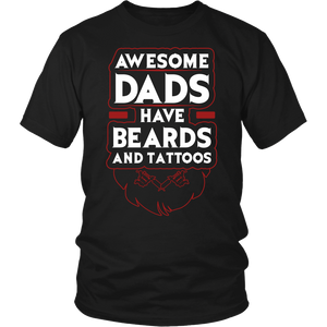 Beards and Tattoos- Shirts, Long Sleeve, Hoodie, Tanks, Sweatshirt