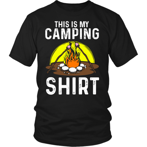 This is My Camping Shirt- Shirts, Long Sleeve, Hoodie, Tanks, Sweatshirt