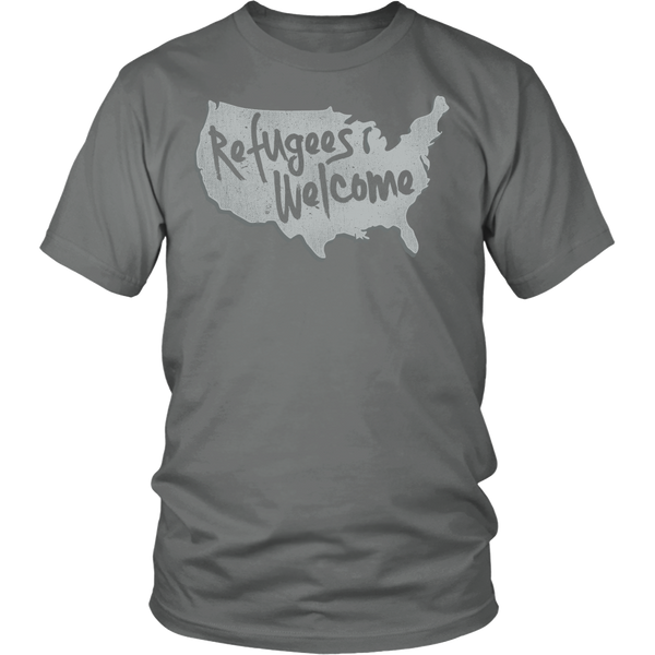 Refugees Welcome- Shirts, Long Sleeve, Hoodie, Tanks, Sweatshirt