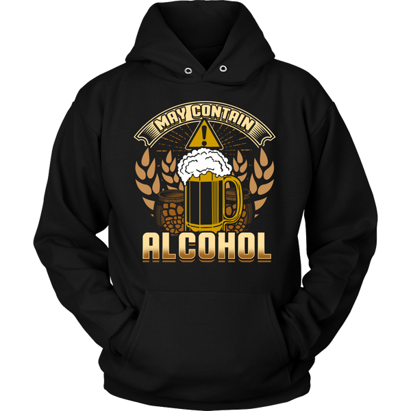 May Contain Alcohol- Shirts, Long Sleeve, Hoodie, Tanks, Sweatshirt