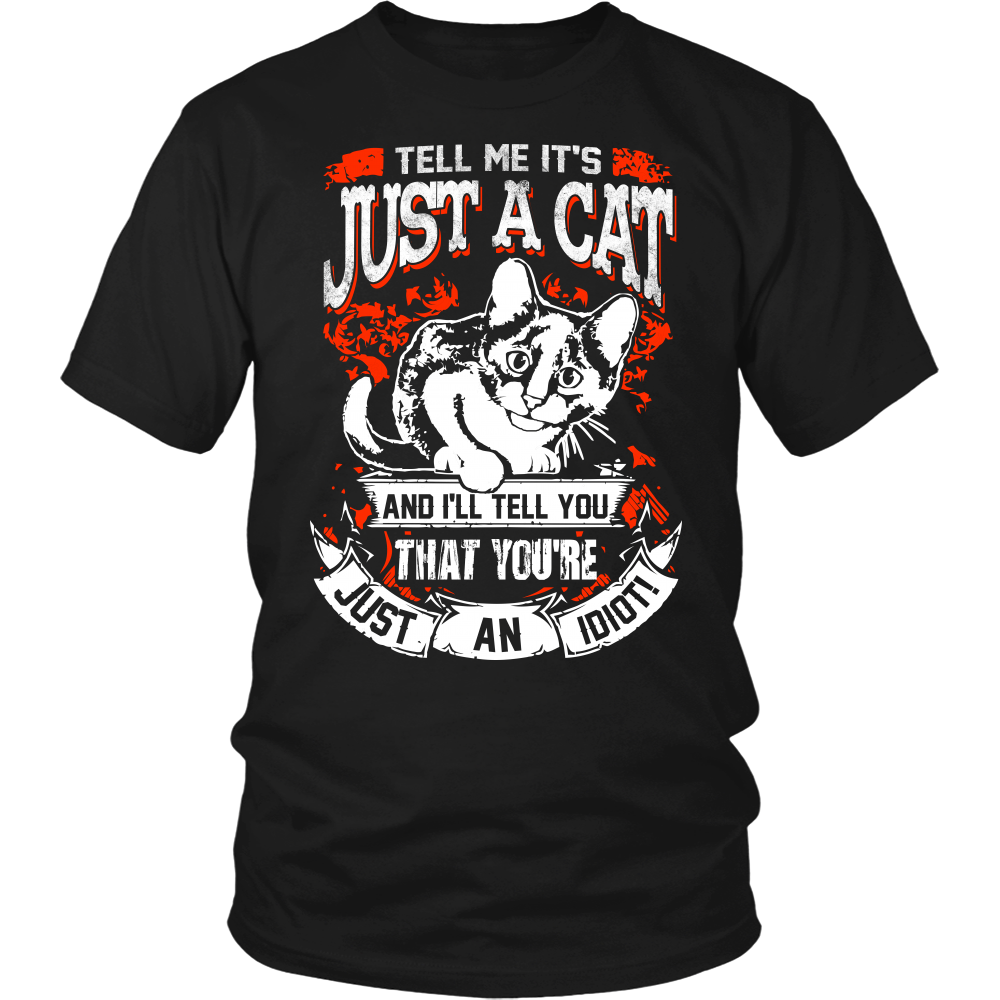 Not Just a Cat- Shirts, Long Sleeve, Hoodie, Tanks, Sweatshirt