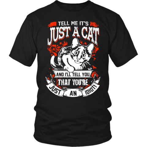 Not Just a Cat- Shirts, Long Sleeve, Hoodie, Tanks, Sweatshirt