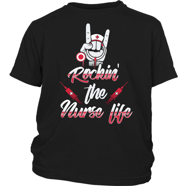 Rockin' The Nurse Life- Shirts, Long Sleeve, Hoodie, Tanks, Sweatshirt