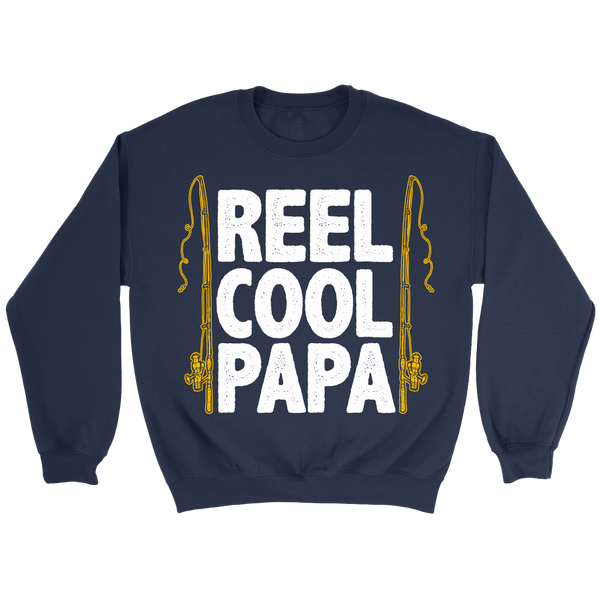 Reel Cool Papa- Shirts, Long Sleeve, Hoodie, Tanks, Sweatshirt