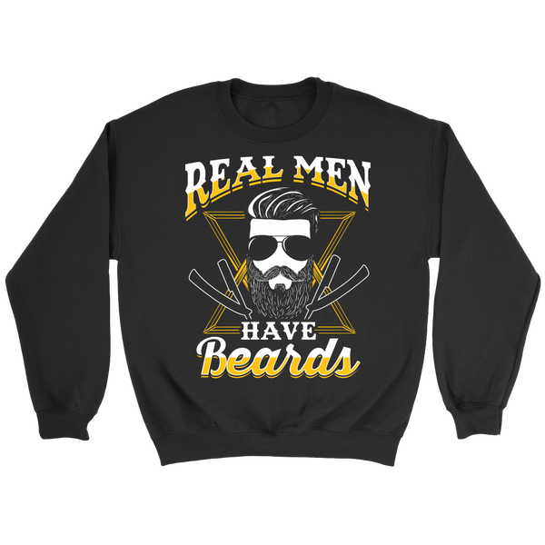 Real Men Have Beards- Shirts, Long Sleeve, Hoodie, Tanks, Sweatshirt