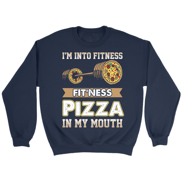 Fitness Pizza- Shirts, Long Sleeve, Hoodie, Tanks, Sweatshirt