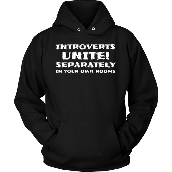 Introverts Unite- Shirts, Long Sleeve, Hoodie, Tanks, Sweatshirt