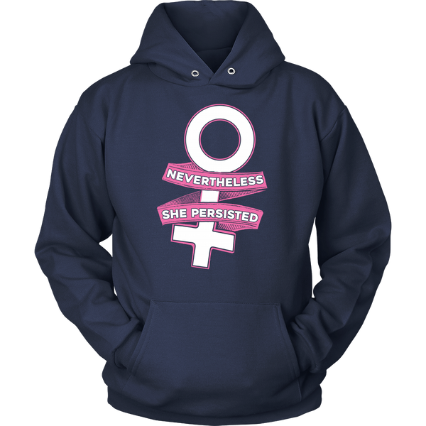 Nevertheless She Persisted- Shirts, Long Sleeve, Hoodie, Tanks, Sweatshirt