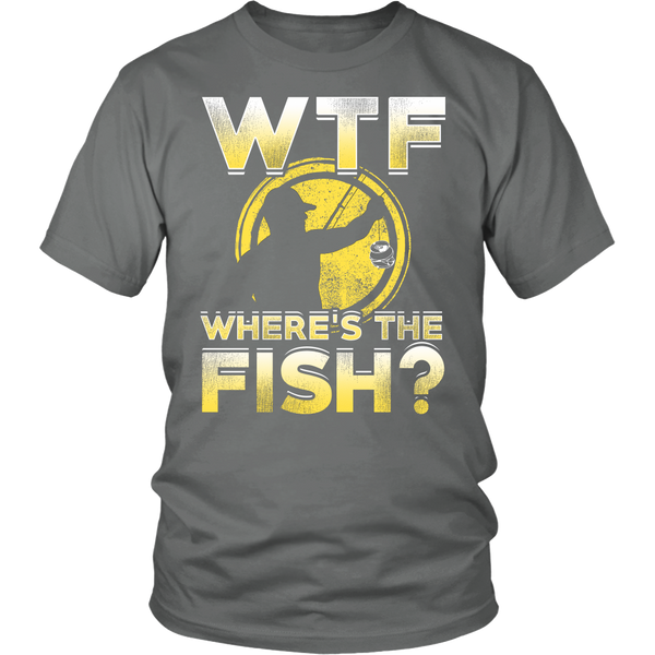 Where's The Fish? Shirts, Long Sleeve, Hoodie, Tanks, Sweatshirt