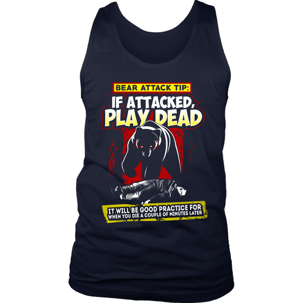 Bear Attack Tip- Shirts, Long Sleeve, Hoodie, Tanks, Sweatshirt