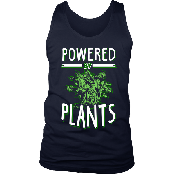 Powered by Plants- Shirts, Long Sleeve, Hoodie, Tanks, Sweatshirt