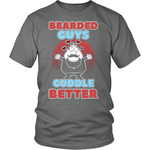 Bearded Guys Cuddle Better- Shirts, Long Sleeve, Hoodie, Tanks, Sweatshirt