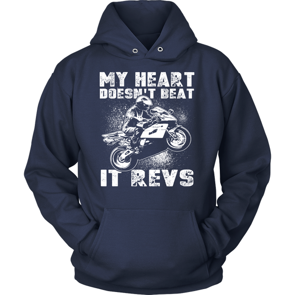 My Heart Revs- Shirts, Long Sleeve, Hoodie, Tanks, Sweatshirt