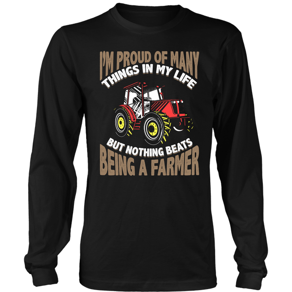 Proud Farmer- Shirts, Long Sleeve, Hoodie, Tanks, Sweatshirt