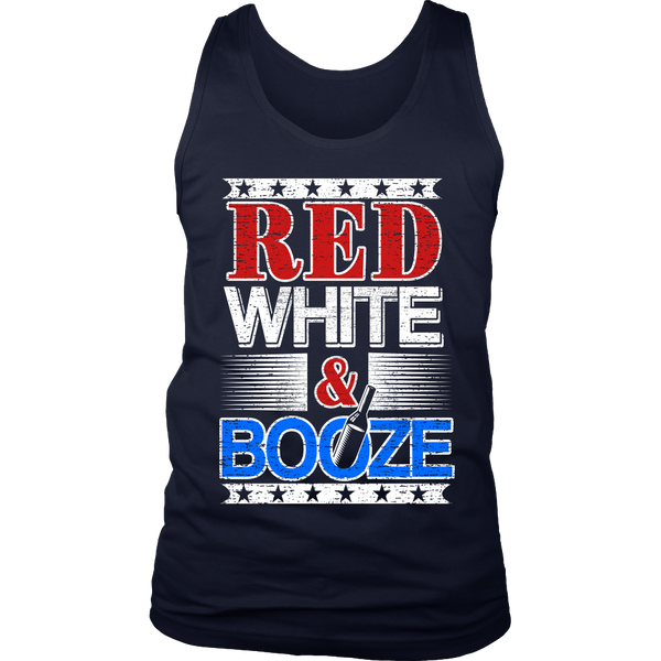 Red White Booze- Shirts, Long Sleeve, Hoodie, Tanks, Sweatshirt