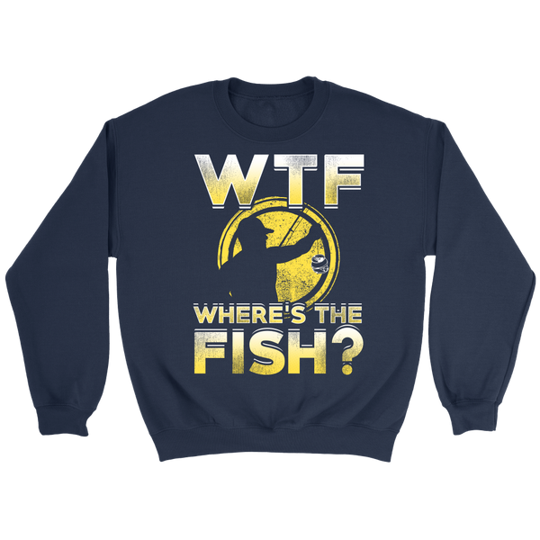 Where's The Fish? Shirts, Long Sleeve, Hoodie, Tanks, Sweatshirt