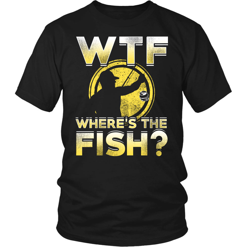 Where's The Fish? Shirts, Long Sleeve, Hoodie, Tanks, Sweatshirt