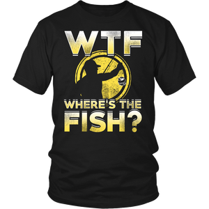 Where's The Fish? Shirts, Long Sleeve, Hoodie, Tanks, Sweatshirt