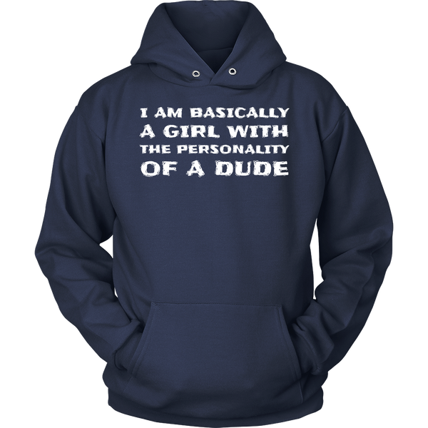 Personality of a Dude- Shirts, Long Sleeve, Hoodie, Tanks, Sweatshirt