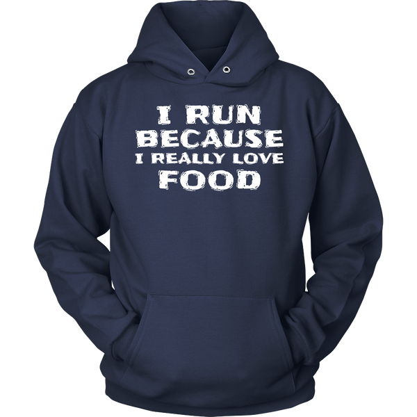 Run for Food- Shirts, Long Sleeve, Hoodie, Tanks, Sweatshirt