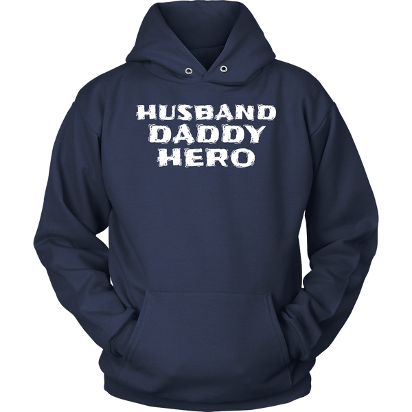 Husband Daddy Hero- Shirts, Long Sleeve, Hoodie, Tanks, Sweatshirt